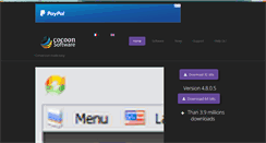 Desktop Screenshot of cocoonsoftware.com